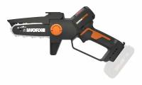 Мини-пила цепная WORX WG325E.9 20V 12 см бесщеточная аккумуляторная без батареи и зарядки