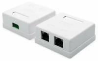 Компьютерная розетка 2 х RJ-45 CAT5e