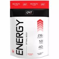 Комплекс углеводов Qnt Full Energy Powder Энерджи со вкусом красные фрукты 900 гр