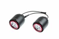 Фары светодиодные NANOLED STREET&FOREST SF345-SET, 20W*2, 4 LED, 2 фары, корпус черный