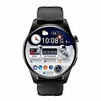 Умные смарт часы HK4 HERO Premium Smart Watch AMOLED iOS Android, 2 ремешка, черные