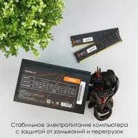 Блок питания ATX TESLA C600, 600W, 80+, Bulk