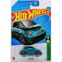 Машинка Hot Wheels коллекционная FIAT 500e темно бирюзовый HKH59