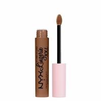 NYX Professional Makeup, Жидкая матовая помада для губ "LIP LINGERIE XXL", оттенок 29, HOT CARAMELO, 4 мл