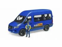 Фургон Bruder Mercedes-Benz Sprinter transfer taxi с фигуркой 02-681