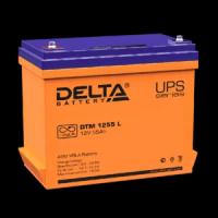 Аккумуляторная батарея Delta DTM 1255 L (55 Ач, 12В) свинцово- кислотный аккумулятор