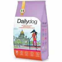 Корм сухой Dailydog casual для взрослых собак мелких пород с индейкой, ягненком и рисом 12кг