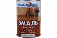 Эмаль для пола Красиво ПФ-266 красно-корич., банка 0,9 кг 4690417032297