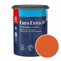 Краска моющаяся Tikkurila Euro Extra 20 RAL 2004 (Чистый оранжевый - Pure orange) 0,9 л