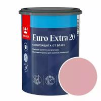 Краска моющаяся Tikkurila Euro Extra 20 RAL 3015 (Светло-розовый - Light pink) 0,9 л