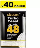 Дрожжи Alcotec спиртовые 48 Classic Turbo (40 шт. по 130 г)