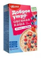 Каша Увелка Овсяная Ассорти из лесных ягод быстрого приготовления 40 г х 6 шт