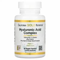 California Gold Nutrition Hyaluronic Acid Complex, 50 г, 60 шт