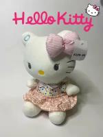 Мягкая игрушка котик Hello Kitty, в сердечко