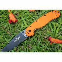 Нож складной Ontario Rat I Folder Black Blade, Orange Handle