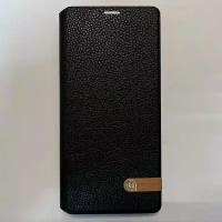 Чехол-книжка для телефона Samsung Galaxy Note 8 SM-N950, цвет чёрный, Usams Duke Series Leather Case Black