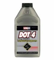 Тормозная жидкость Unix DOT 4 0,455 л