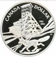 Клуб Нумизмат Монета доллар Канады 2003 года Серебро Елизавета II