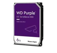 Жесткий диск Western Digital Накопитель HDD WD SATA3 6TB Purple 5640rpm 256Mb 1 year