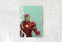 Плакат Iron man/Железный человек/Супер герои/ Плакат на стену 30х42 см / Постер формата А3