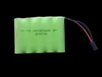 Аккумулятор Ni-Cd 6V 1800mAh разъем YP - NICD-AA-6F-1800-YP