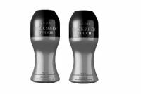 AVON Набор Дезодорант-антиперспирант с шариковым аппликатором Black Suede Touch, 50 мл (2 шт)