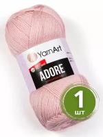 Пряжа YarnArt Adore (Адоре) - 1 моток 364 пудра, 100% акрил антипиллинг, 100 г 280 м