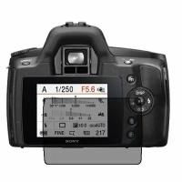 Sony Alpha DSLR-A290 защитный экран для фотоаппарата пленка гидрогель конфиденциальность (силикон)