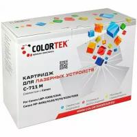 Canon Cartridge 711M Colortek совместимый пурпурный тонер-картридж для Canon LBP i-Sensys 5300/ 5360