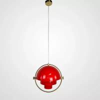 Люстра Louis Weisdorff Gubi Multi-lite Pendant Red