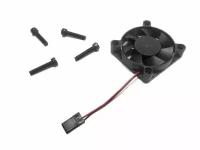 Вентилятор регулятора Hobbywing FAN-MP4510SH-6V-8000RPM@6V-0.30A-BLACK (45*45*10мм) влагозащищён