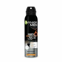 Garnier Дезодорант-антиперспирант спрей Men 6-в-1 Защита 48 часов, 150 мл