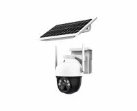 Уличная автономная поворотная Wi-Fi камера 3Mp Link Solar SE-2230-3MP (W4134RU) с солнечной батареей с записью - четкое ночное видение до 10 метров