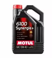 Моторное масло Motul 6100 Synergie+ 10W-40 полусинтетическое 4 л