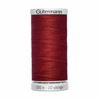 03 Нить Extra Strong M 782 суперкрепкая, 100м, 100% полиэстер, Gutermann 724033 (221 красно-терракотовый), 5 шт