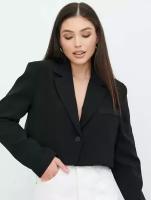 Пиджак, размер 44, черный