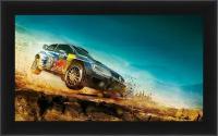 Плакат, постер на бумаге DiRT Rally. Размер 21х30 см