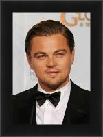 Плакат, постер на бумаге Леонардо Ди Каприо. Leonardo DiCaprio. Размер 21 х 30 см