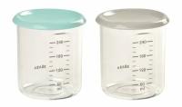 Набор контейнеров Beaba для хранения / SET 2MAXI JARS 2*240ML BLUE 912714