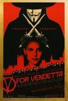 Плакат, постер на бумаге V значит Вендетта (V for Vendetta),Джеймс МакТиг. Размер 21 х 30 см