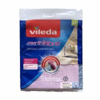 Vileda Actifibre Universal cloth Универсальная Cалфетка для уборки стекол, зеркал и любых поверхностей27см*32см 2шт