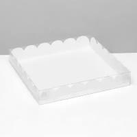 Коробка для печенья белая, 25 х 25 х 4 см 9276170