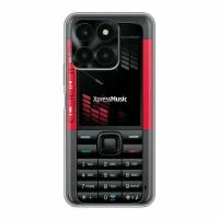 Дизайнерский силиконовый чехол для Хонор Х6а / Huawei Honor X6a Нокия Телефон