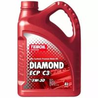 Моторное масло Teboil Diamond ECP C3 5W-30 синтетическое 4 л