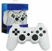 Беспроводной джойстик / геймпад / контроллер для PS3 (Bluetooth) Белый