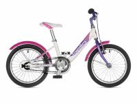 Велосипед детский Author Bello 9" белый/фиолетовый