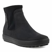 Женские челси ECCO SOFT 7 TRED W, черный, 37