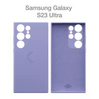 Силиконовый чехол COMMO Shield Case для Samsung Galaxy S23 Ultra, Lavender