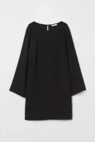 Платье H&M для женщин, размер Черный, цвет XS