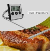Кулинарный термометр с щупом для духовки